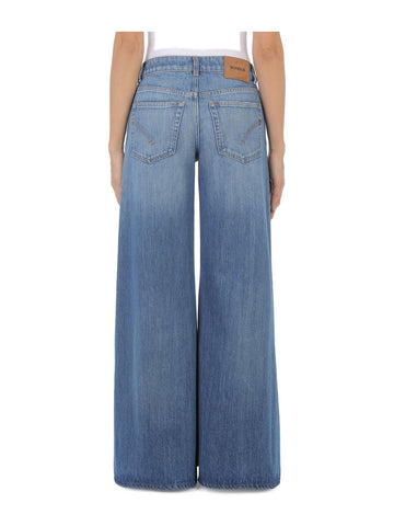 Jeans Wide Leg Marlen a Gamba Ampia