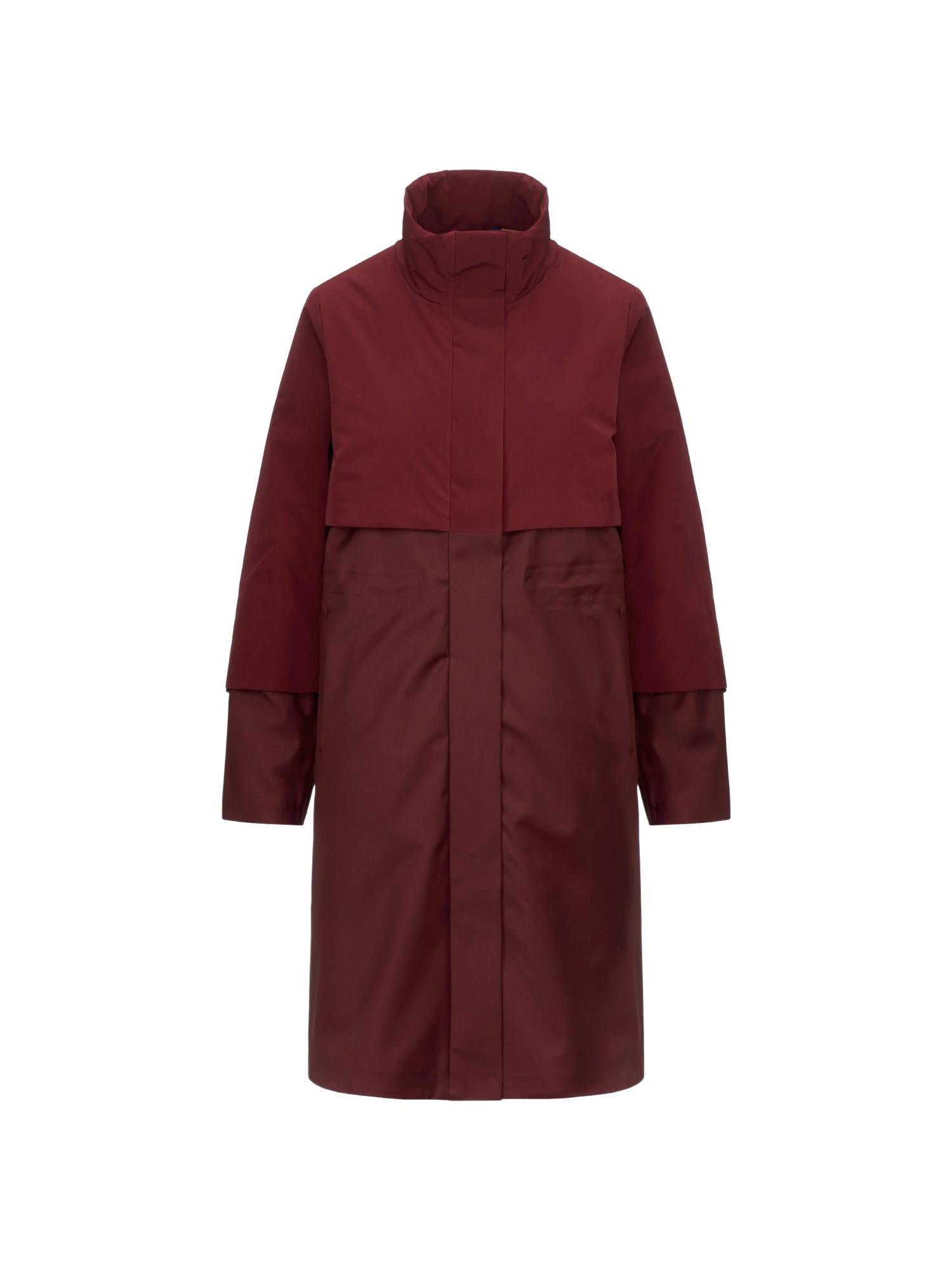 K-Way Giubbotto Ella Wool Nylon Mix