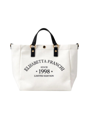 Elisabetta Franchi Borsa tote con logo