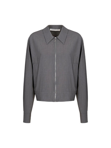 Hinnominate Giubbino crop con zip