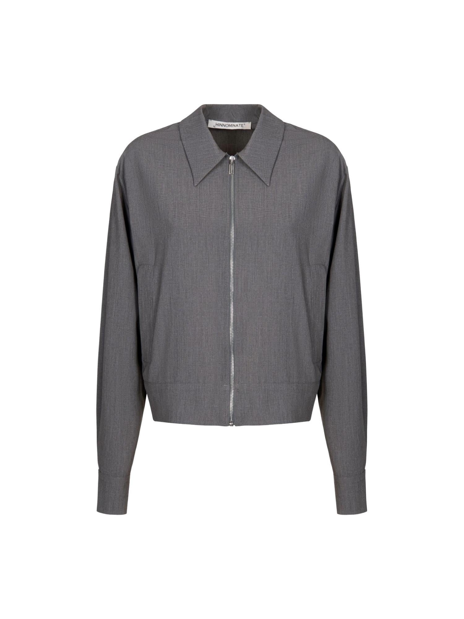 Hinnominate Giubbino crop con zip