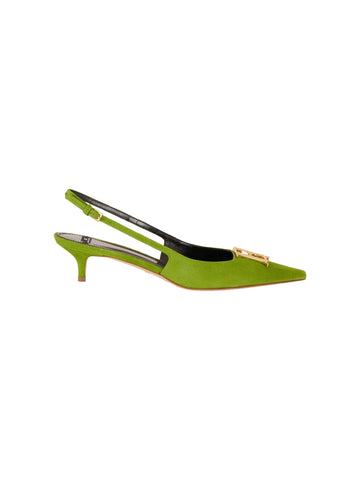 Elisabetta Franchi Slingback in suede 3 cm