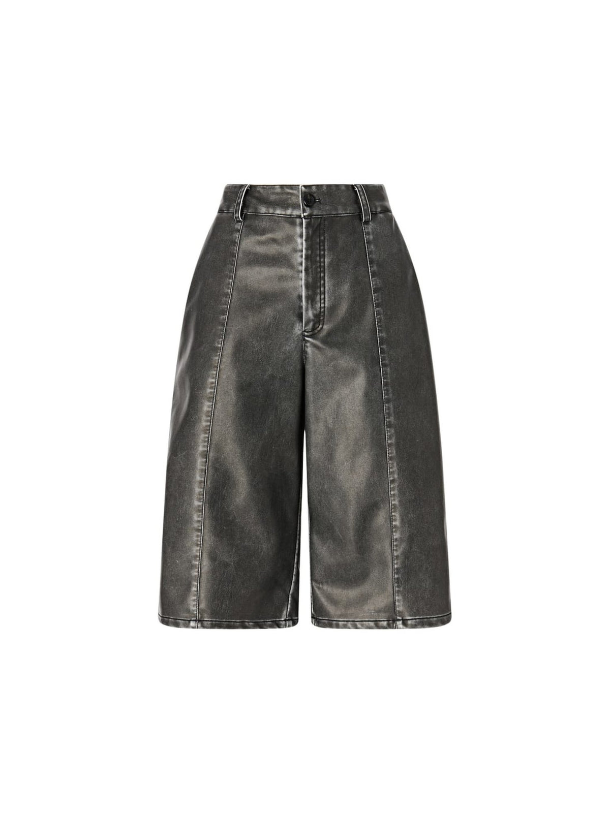 Bermuda Oversize con Ricamo Logo Posteriore