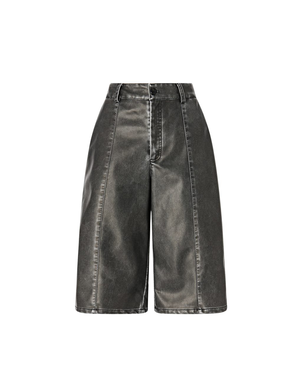 Pinko Bermuda Oversize in Tela Resinata donna