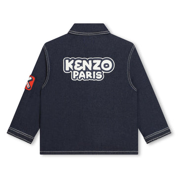 Kenzo Giacca di jeans con patch