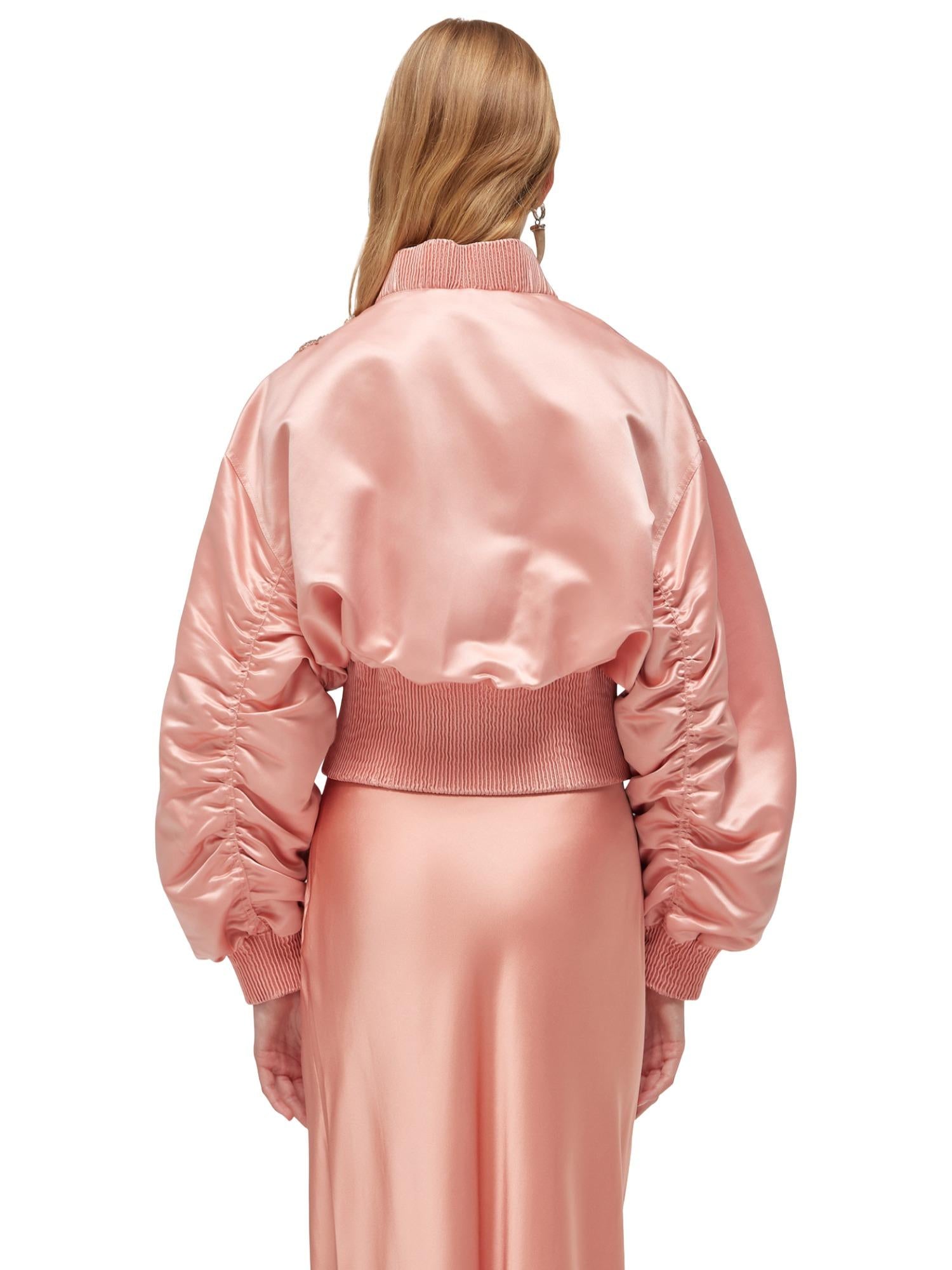 Blugirl Bomber con cristalli ricamati