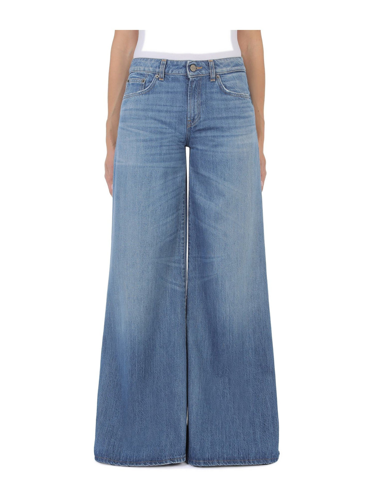 Jeans Wide Leg Marlen a Gamba Ampia
