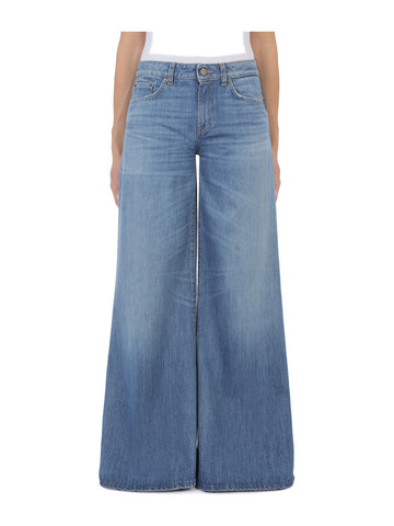 Jeans Wide Leg Marlen a Gamba Ampia