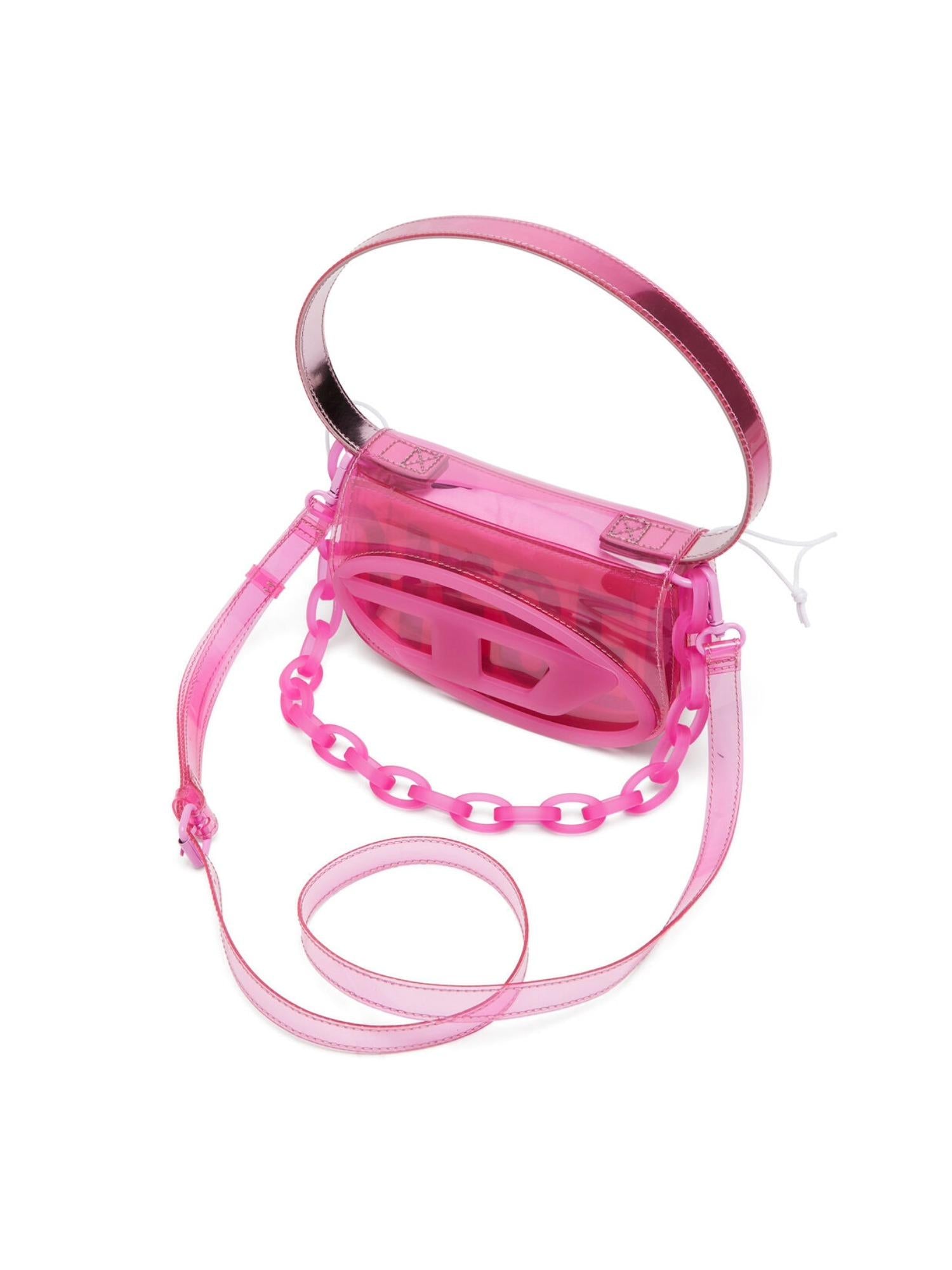 Diesel Borsa 1DR in TPU trasparente