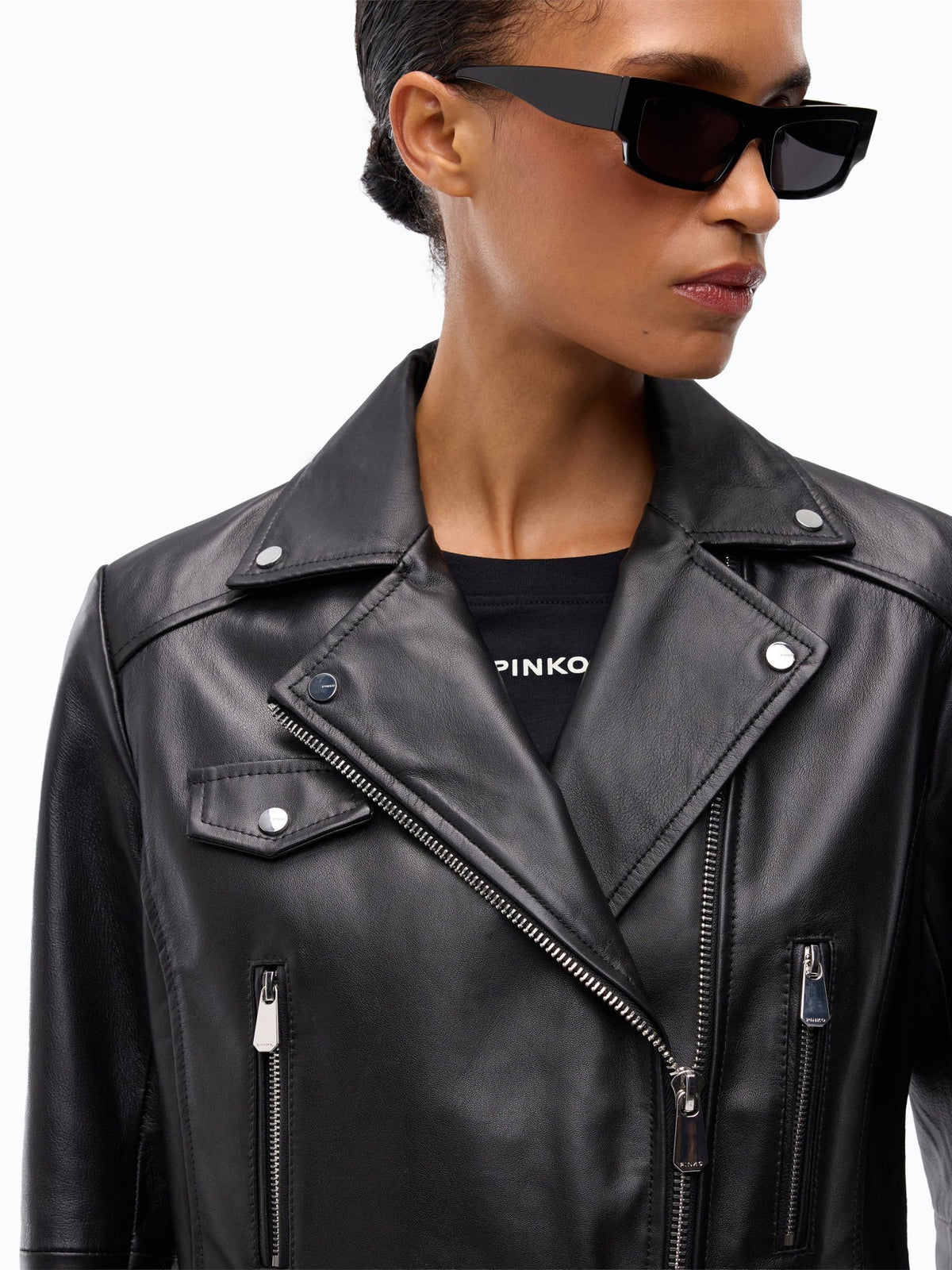 Giacca in Nappa Chiodo Biker