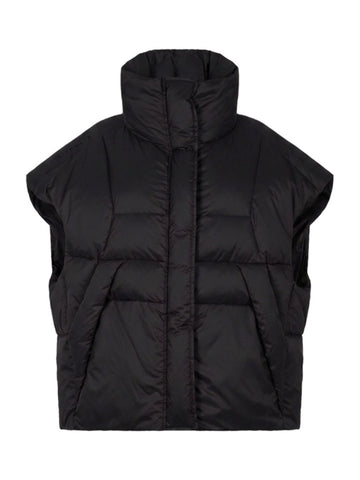 Gilet Imbottito con Collo Alto