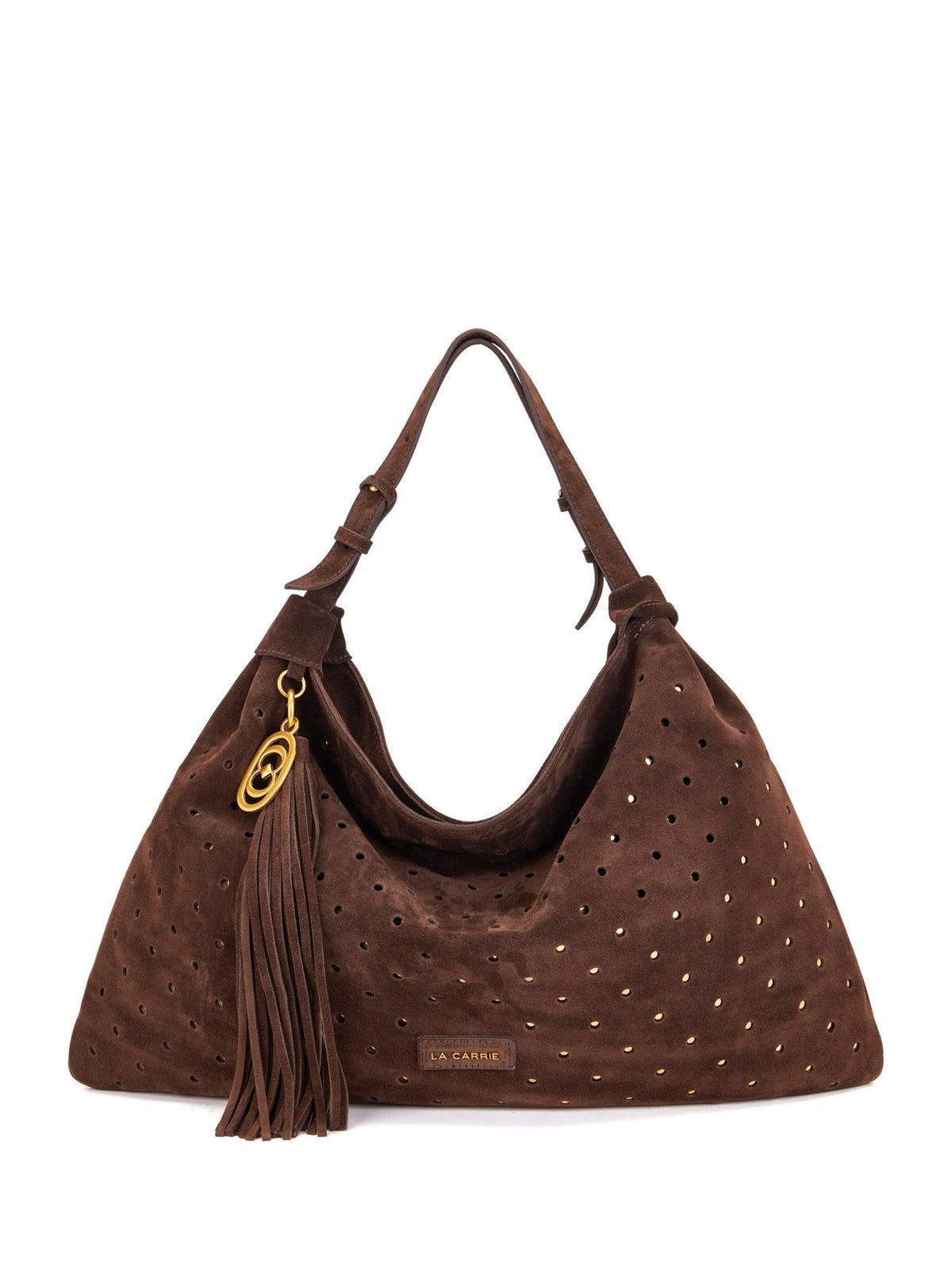 Borsa Shopper Metropolis in Suede Traforato