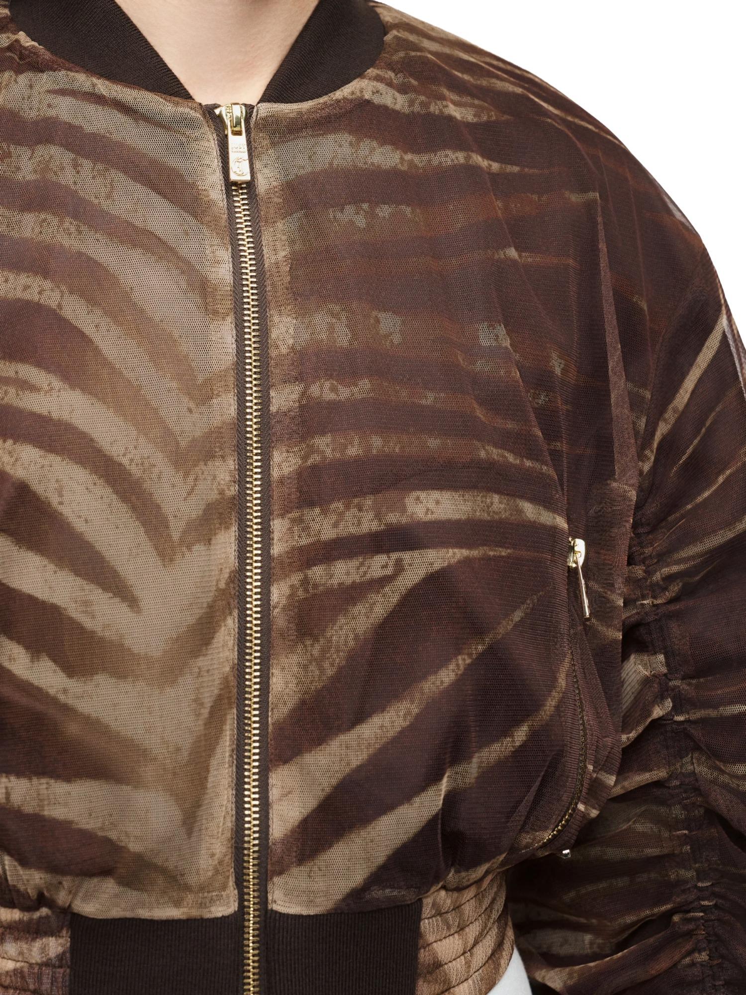 Just Cavalli Bomber con stampa animalier