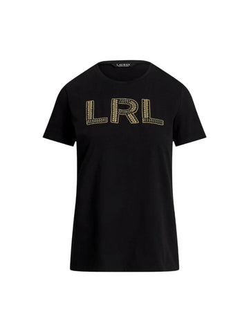 Lauren Ralph Lauren T-shirt con logo in perline Katlin