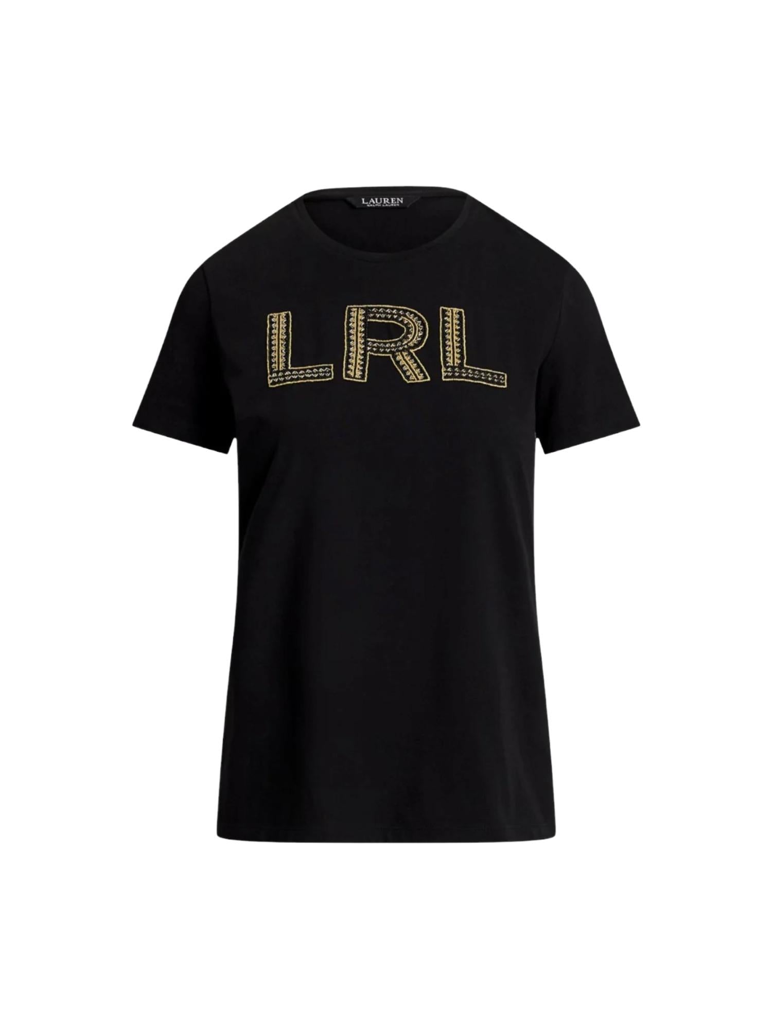 Lauren Ralph Lauren T-shirt con logo in perline Katlin