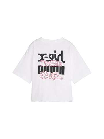 Puma x X-Girl T-shirt boxy con stampa