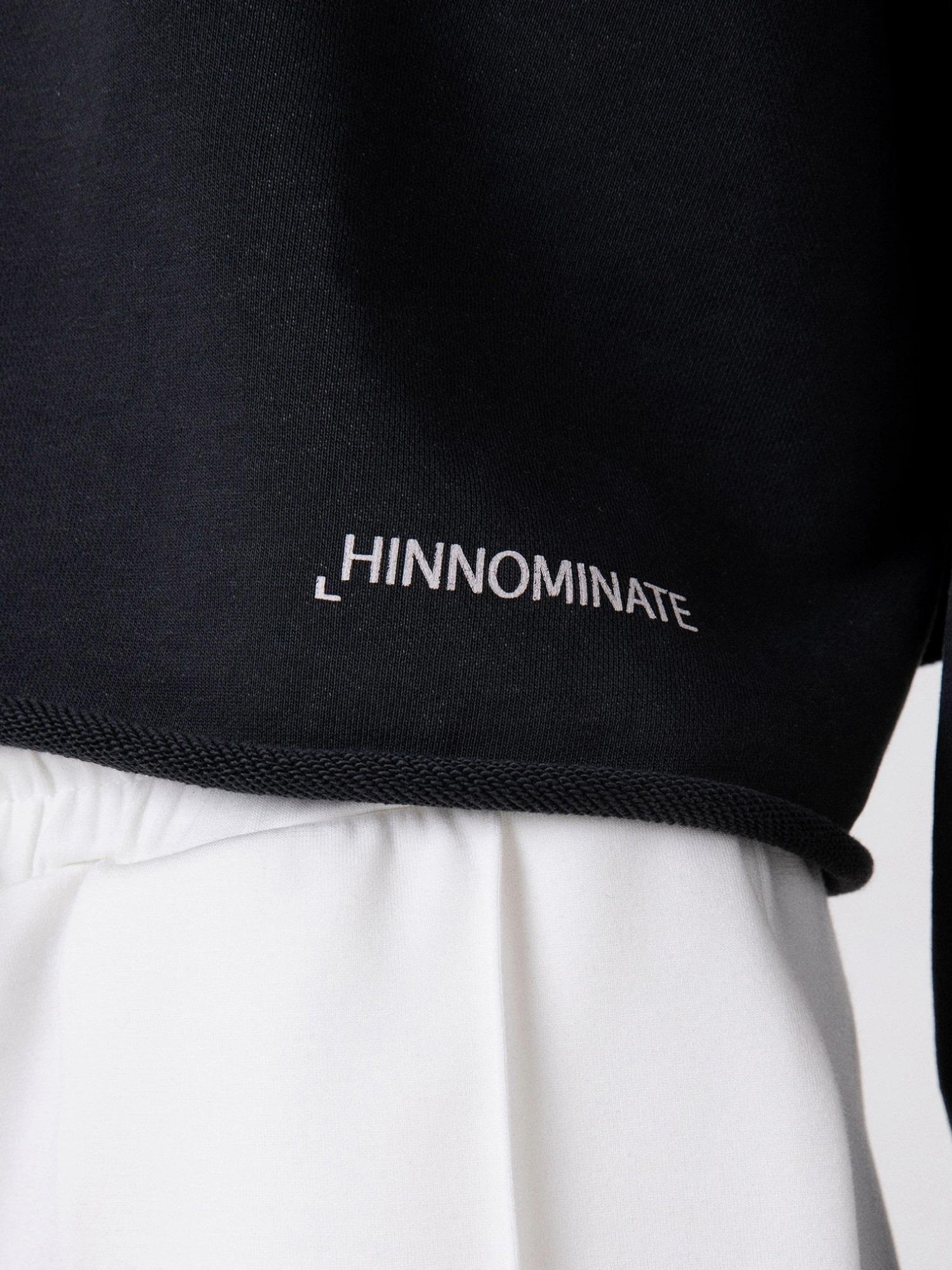 Hinnominate cropped sweatshirt met ronde hals