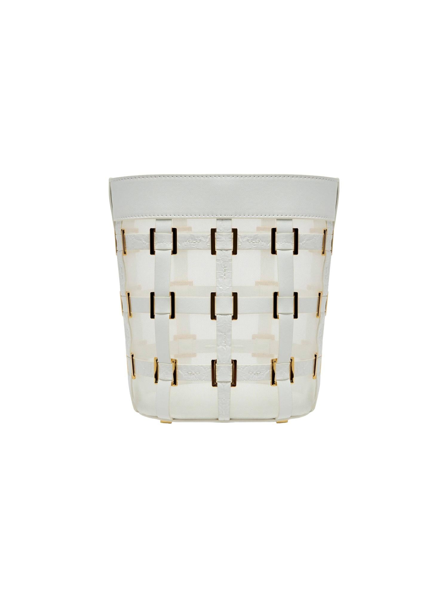 Elisabetta Franchi Borsa a secchiello in rete