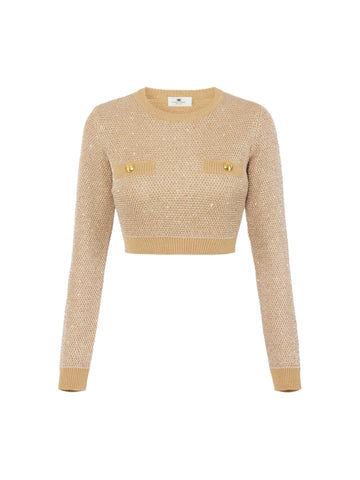 Elisabetta Franchi Maglia con paillettes