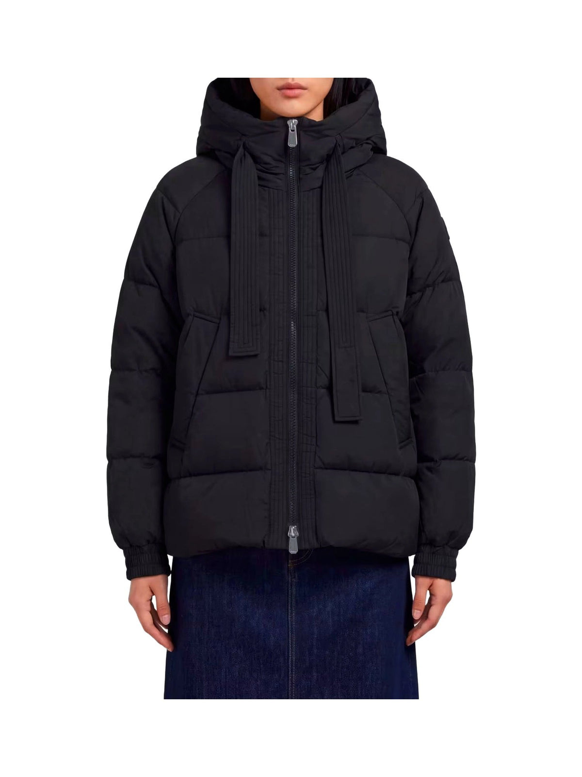 Giacca blouson oversize con cappuccio
