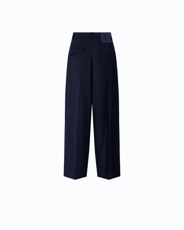 Pinko Pantalone Barrel Fit in Misto Lana Stretch donna