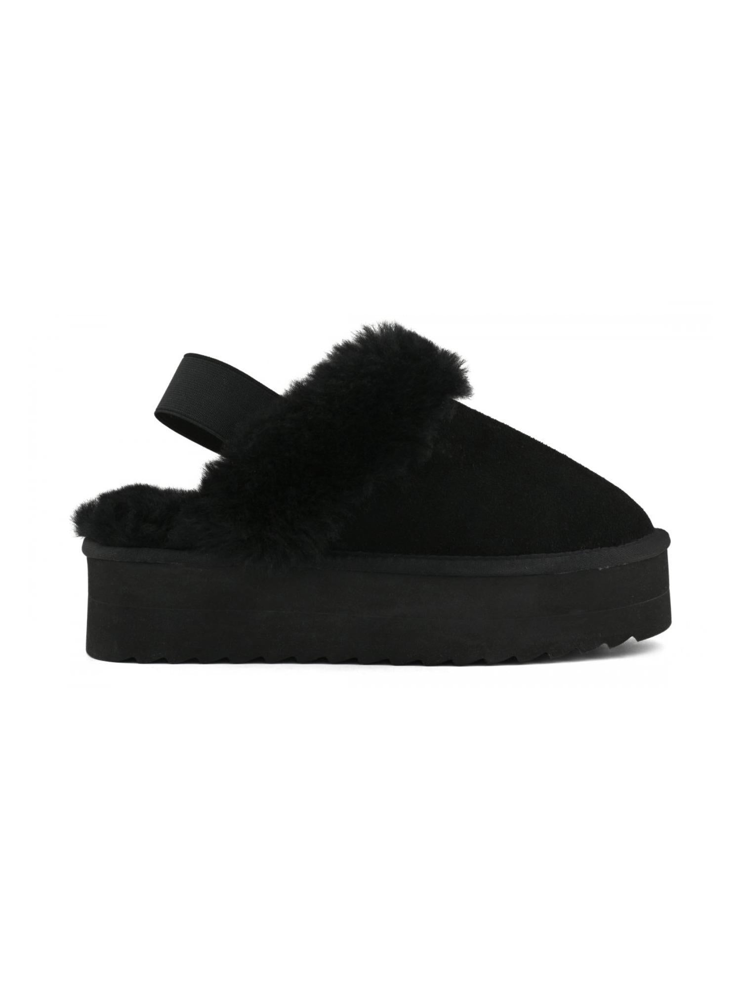 Colors of California Slipper platform in suede