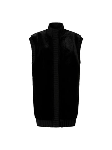 Pinko Gilet en fausse fourrure Genovese