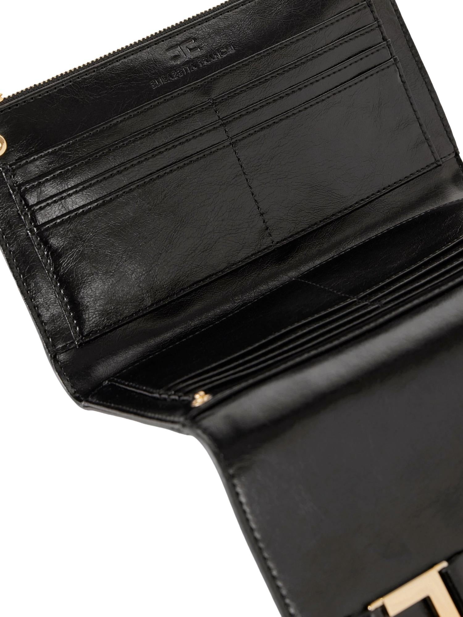 Elisabetta Franchi Clutch portafoglio con logo