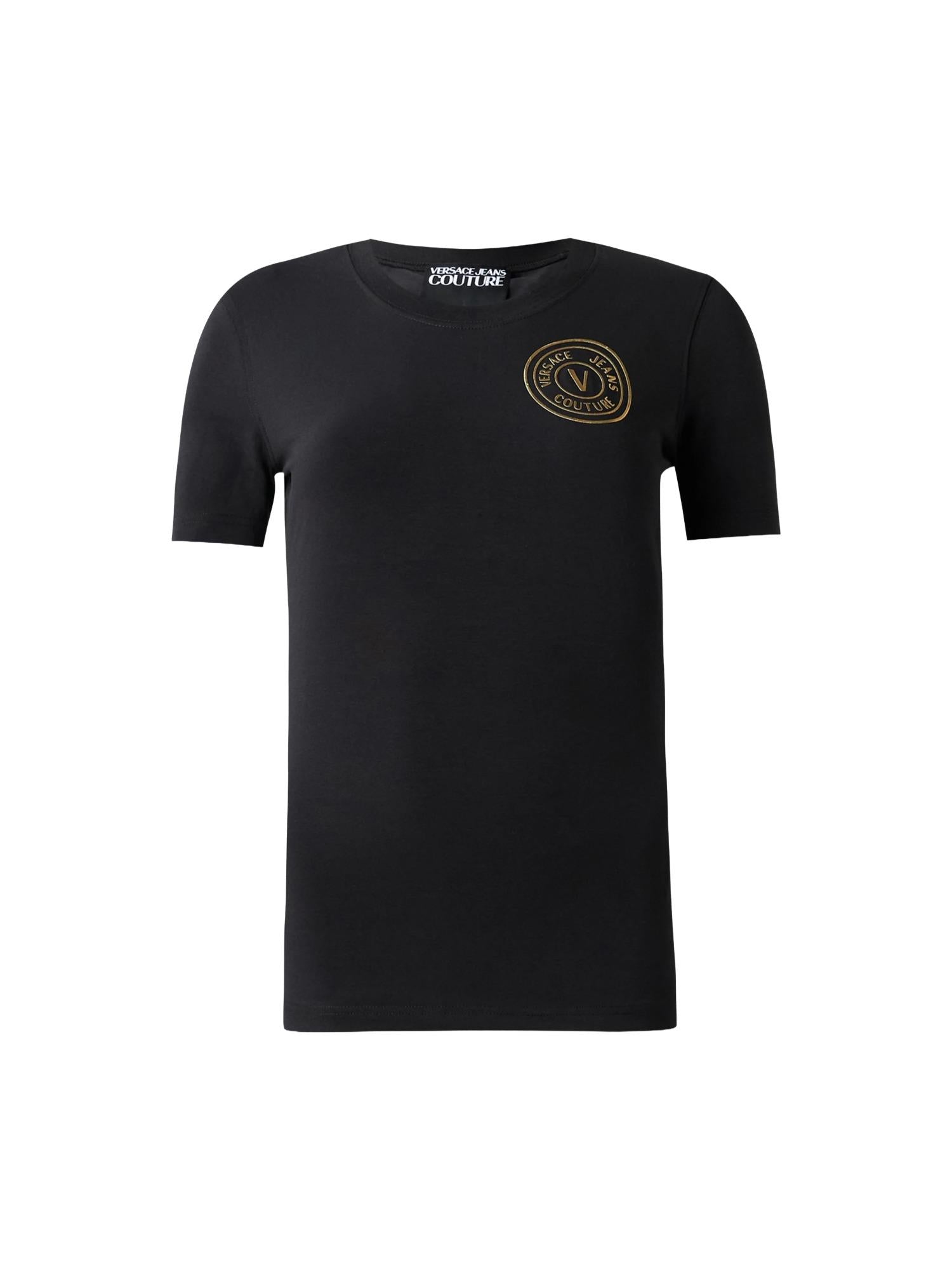 Versace Jeans Couture T-shirt con logo V-Emblem