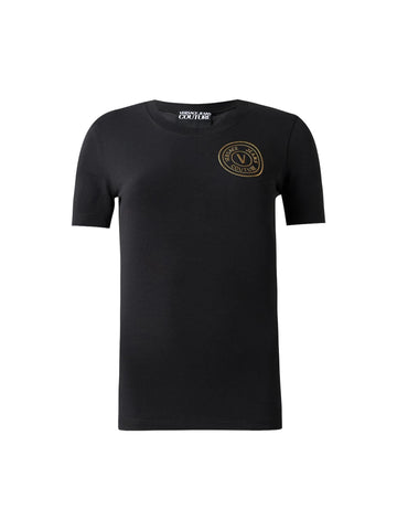 Versace Jeans Couture T-shirt con logo V-Emblem