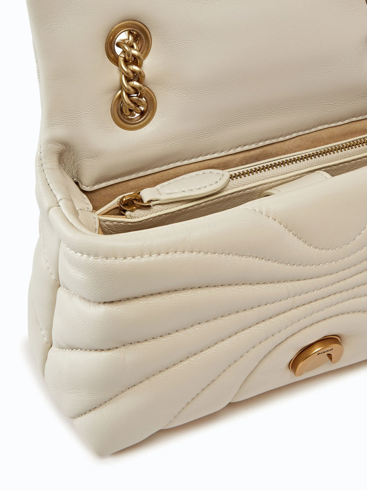Borsa Tracolla con Fibbia Logo Love Puff Birds Diamond Cut