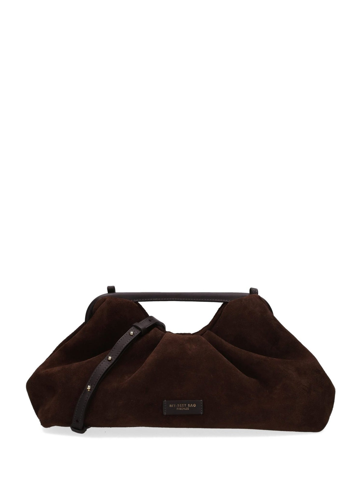 Borsa a Mano Effetto Suede