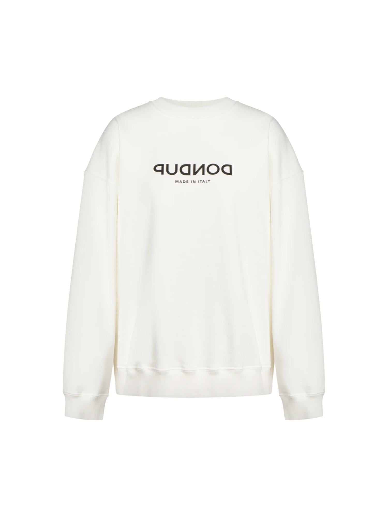 Dondup Felpa con logo a specchio