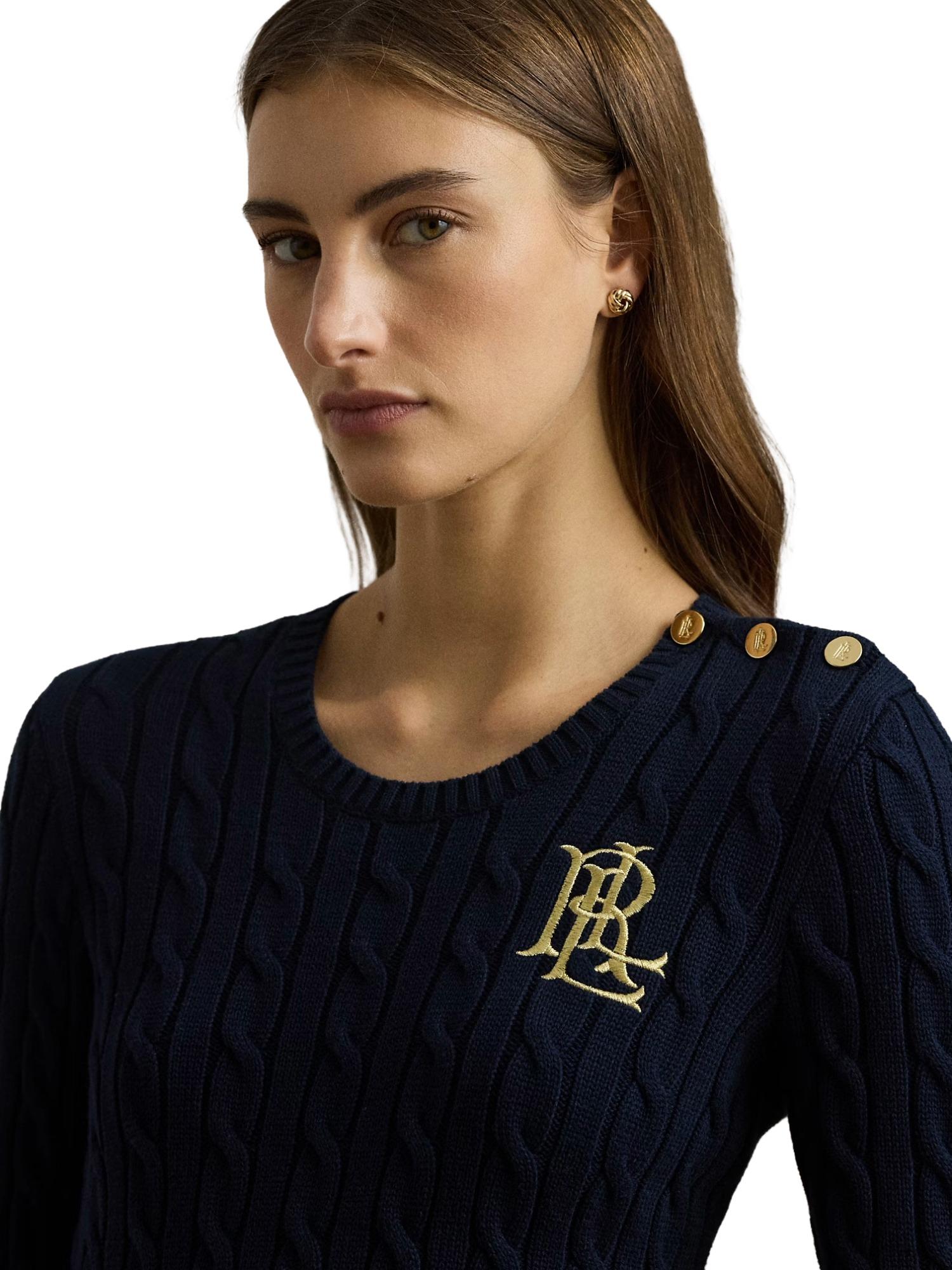 Lauren Ralph Lauren Maglia a trecce Montiva