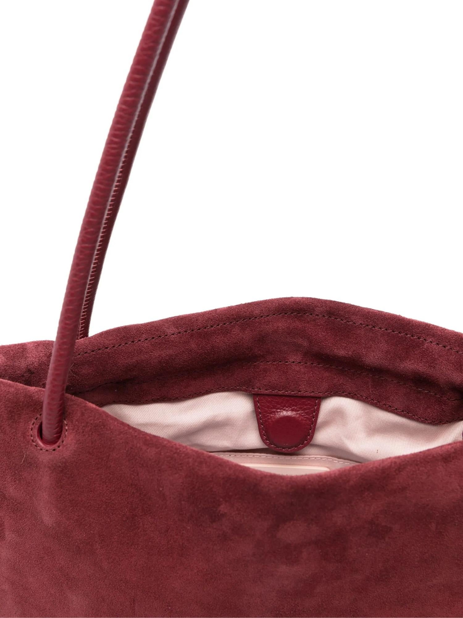 Coccinelle Borsa in suede Dulse medium