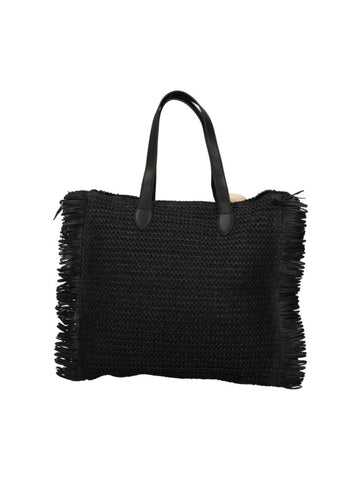 Marc Ellis New York Borsa shopper grande in rafia