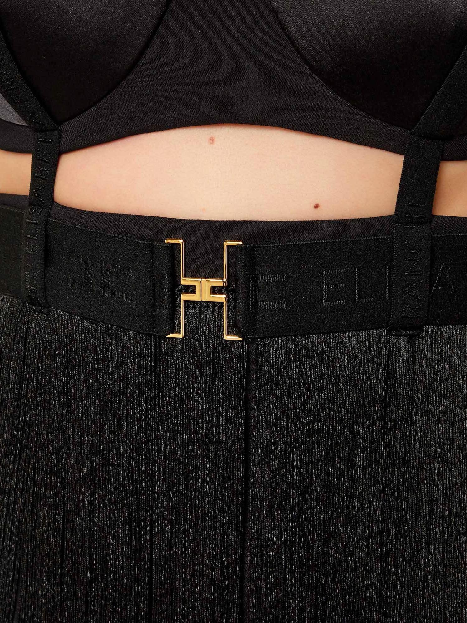 Elisabetta Franchi Abito corto con frange