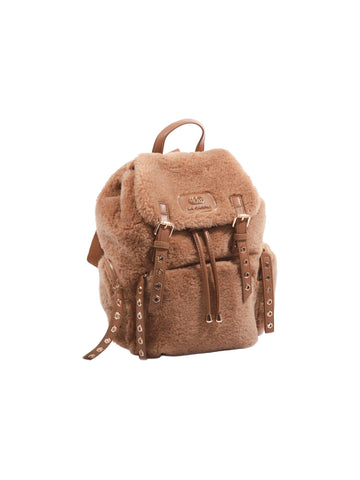 La Carrie Zaino in ecopelliccia Teddy