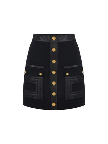 Elisabetta Franchi Gonna con dettagli logo