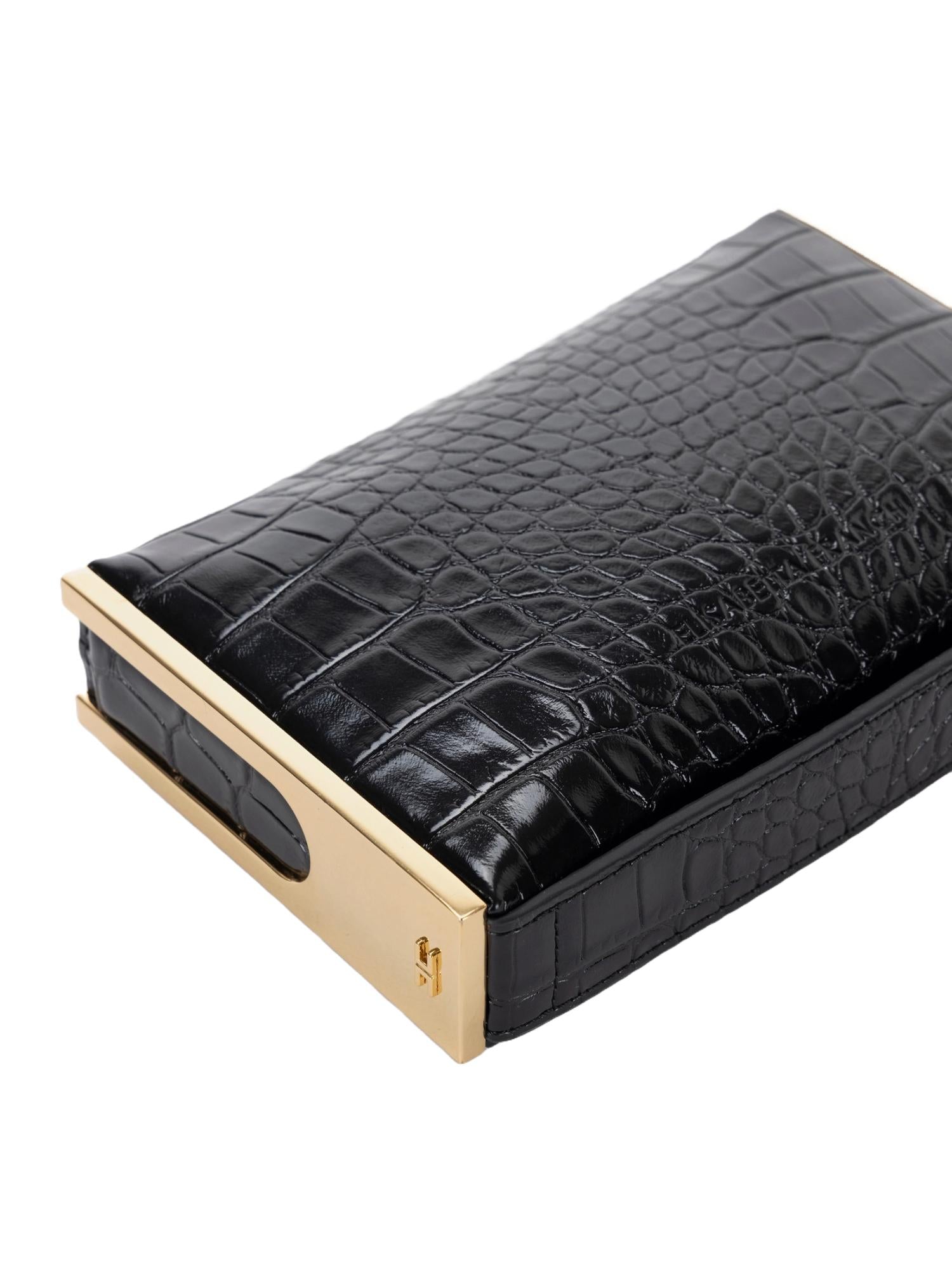 Elisabetta Franchi Borsa clutch con zip