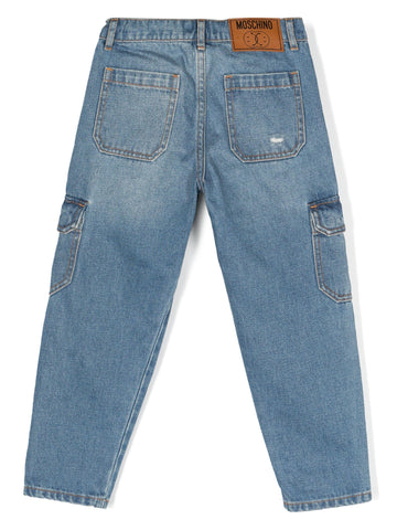 Moschino Jeans cargo con strappi