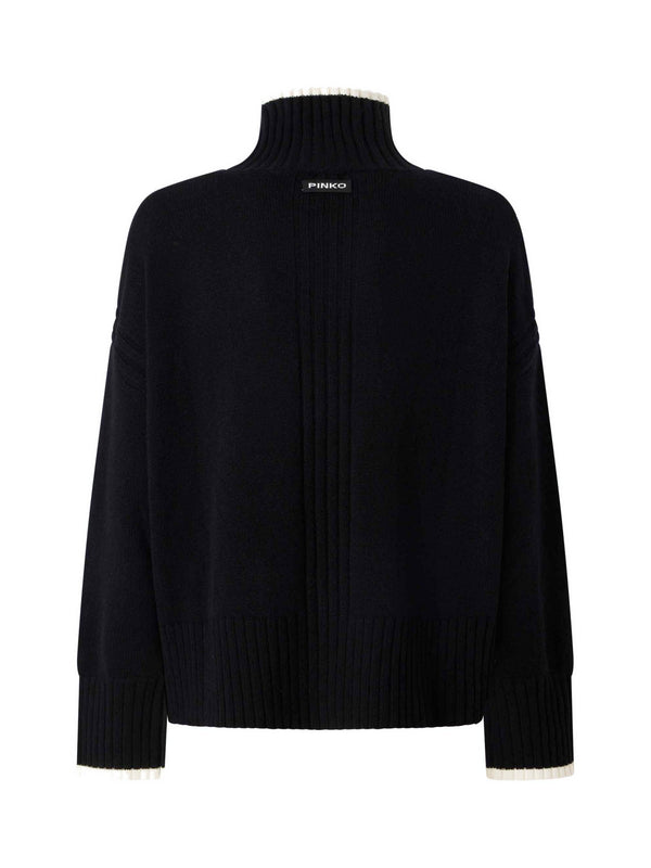 Maglione Dolcevita in lana e cashmere