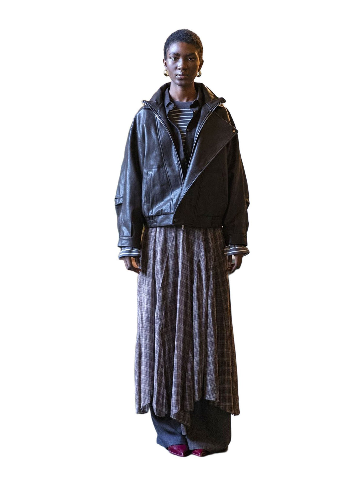 Giacca Oversize in Ecopelle