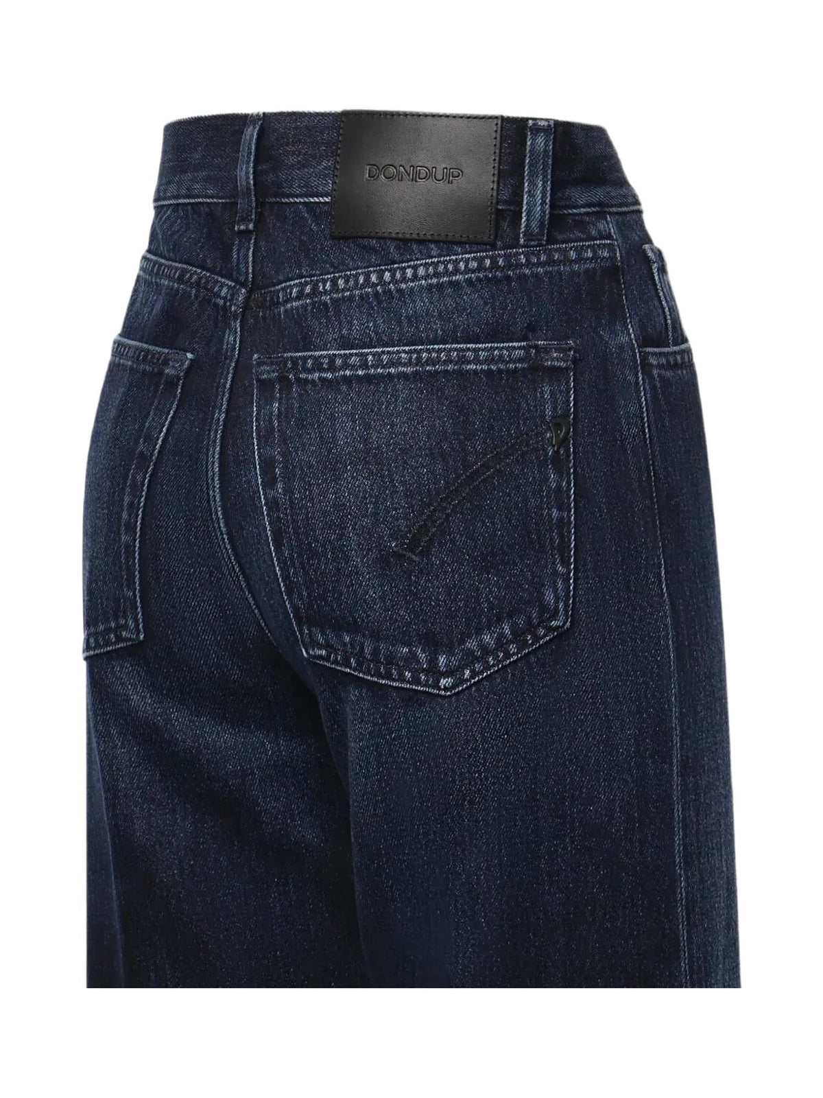 Jeans amber wide leg cinque tasche in denim