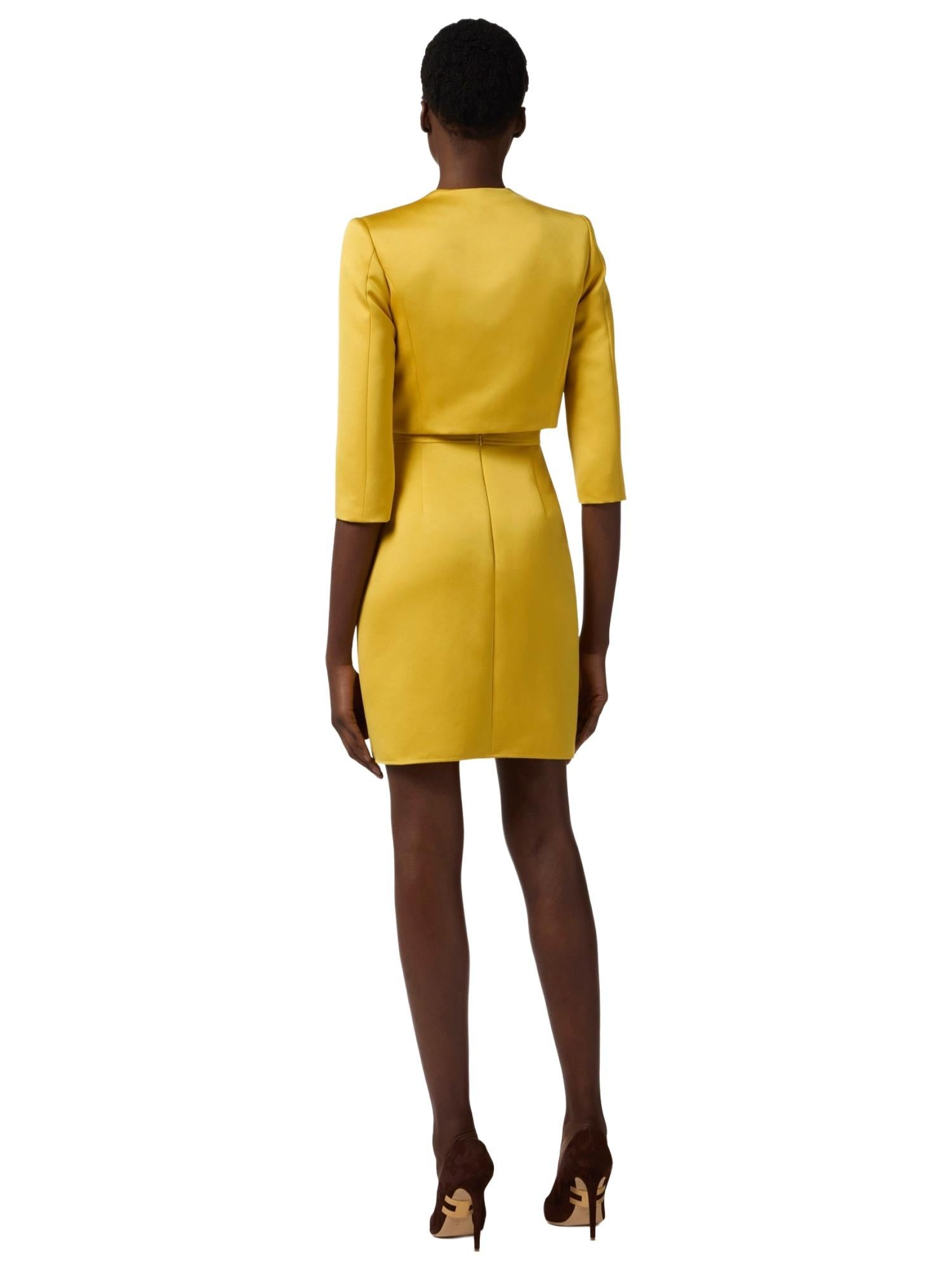 Elisabetta Franchi Abito con giacca in duchesse