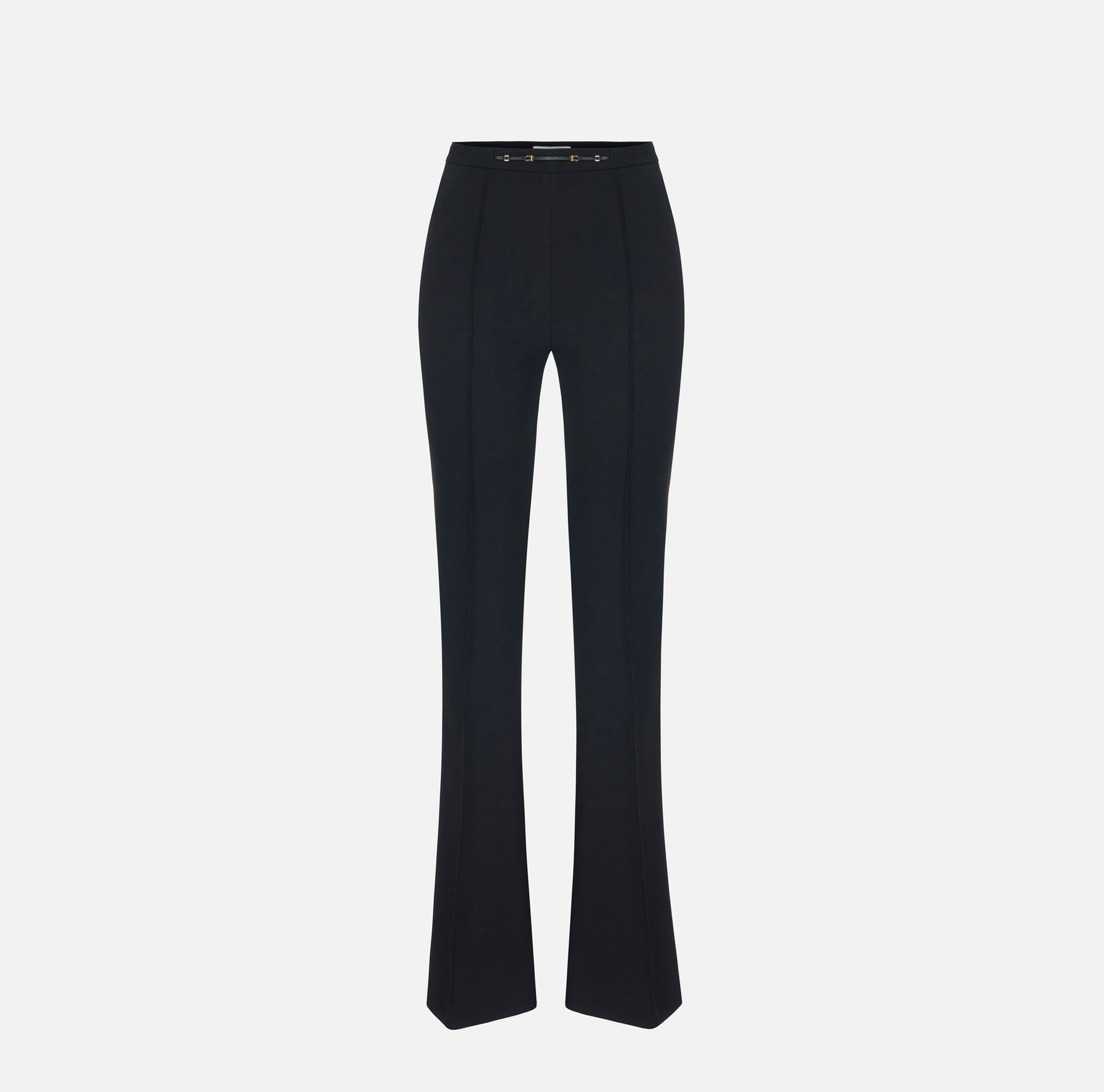 Pantaloni in doppio crêpe stretch