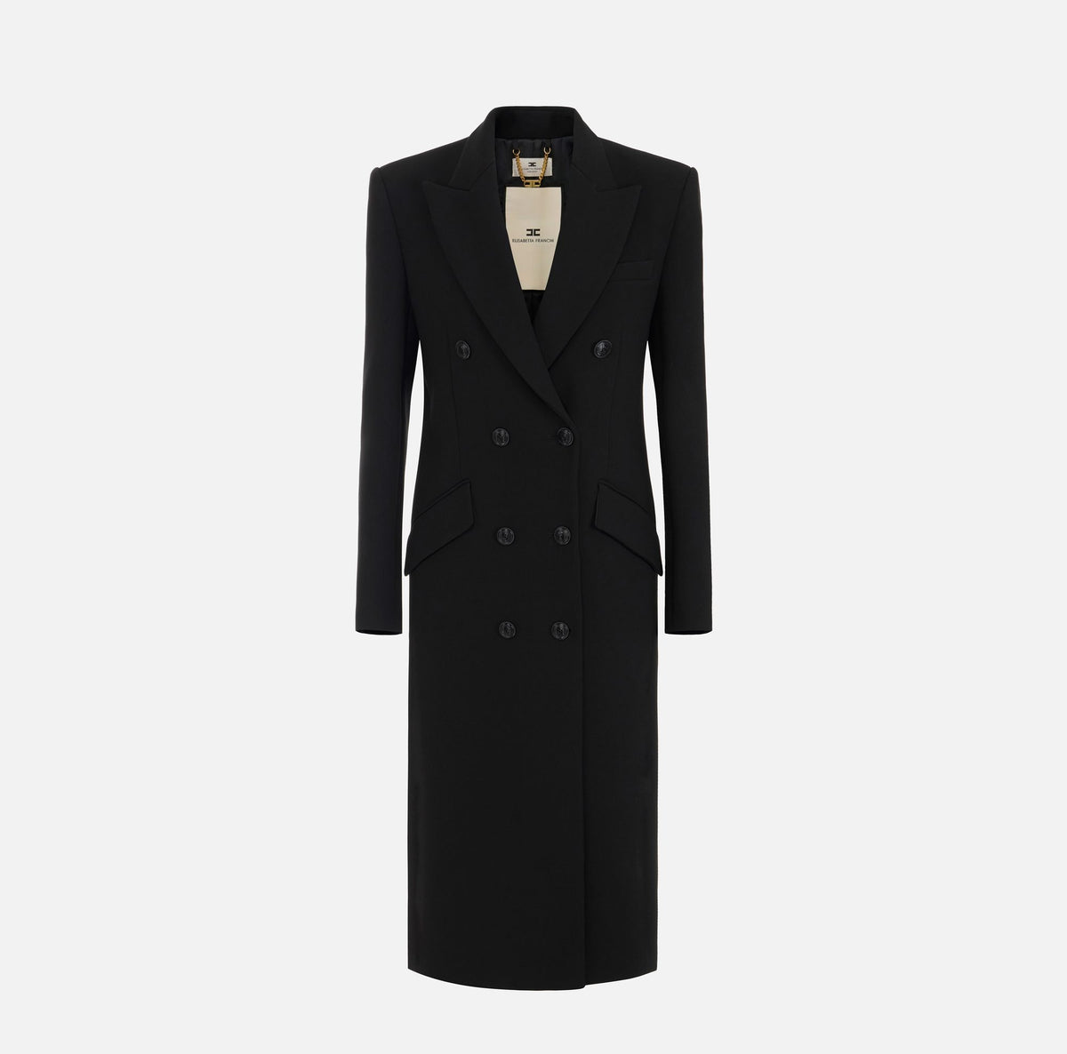 Cappotto in doppio crêpe