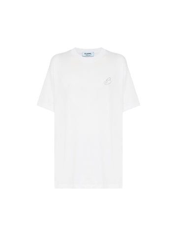 Blugirl T-shirt oversize con cristalli