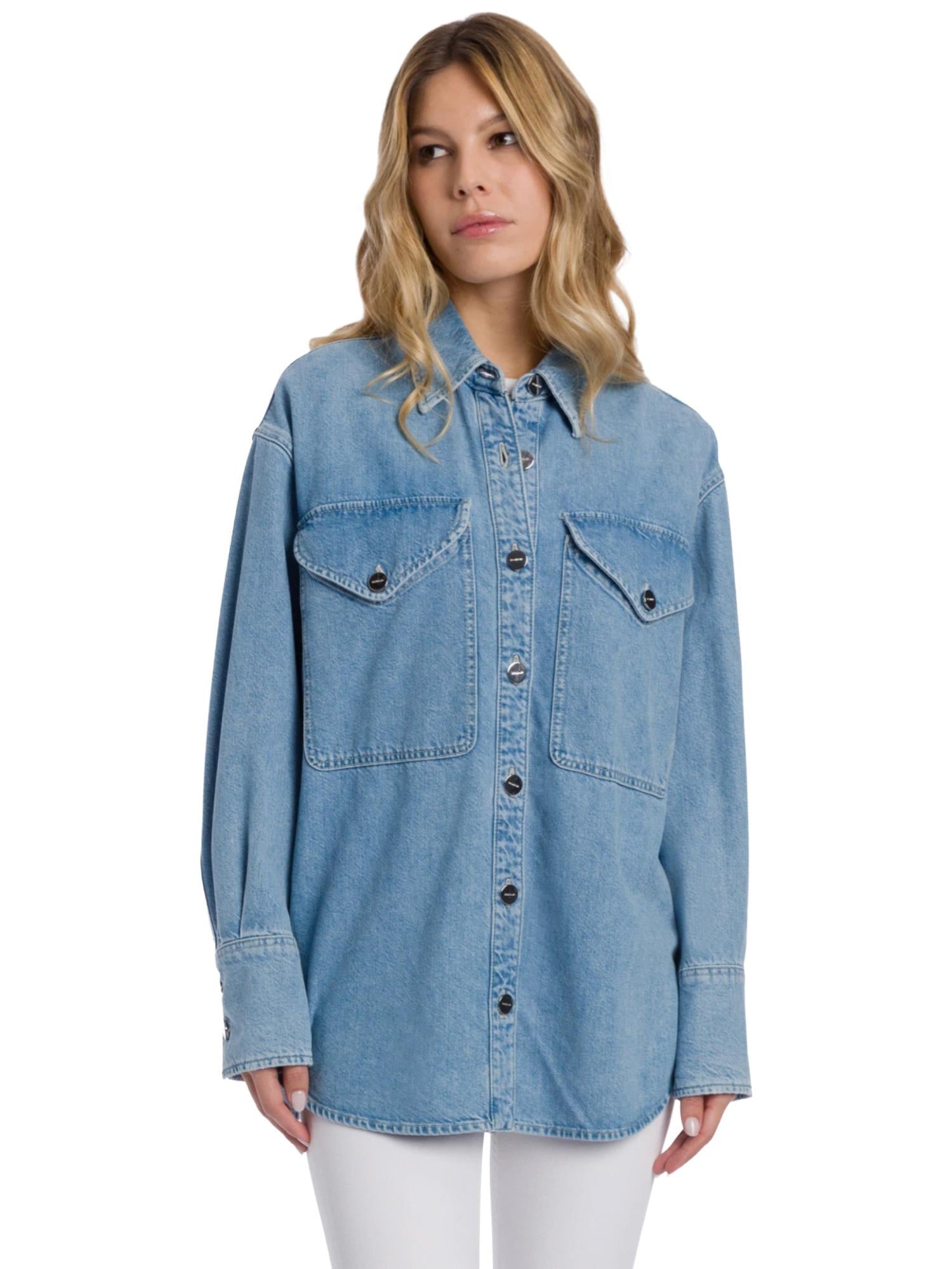 Dondup Camicia oversize in denim