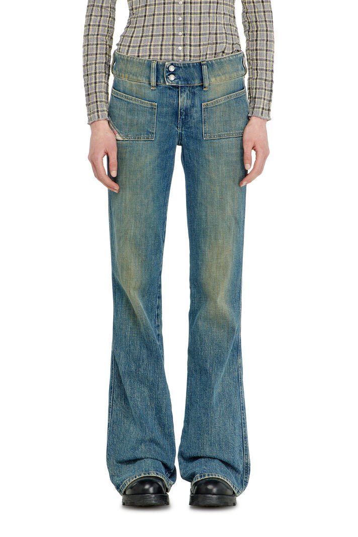 Jeans Bootcut Vita Bassa D-Hush